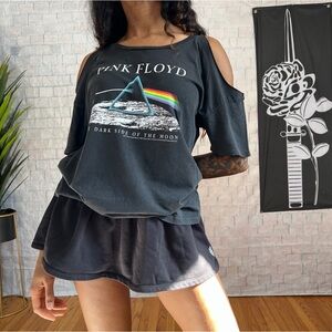 Pink Floyd Clod Shoulder Top